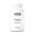 Vital Nutrients Choline 550mg | Vegan Choline Supplements | 100% RDA for Neurological Development and Health* | Gluten Dairy Soy Free | Non-GMO | 120 Capsules