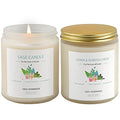 Handmade Sage Candle