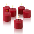 Handmade Red Apple Cinnamon Scented Candles set of 12