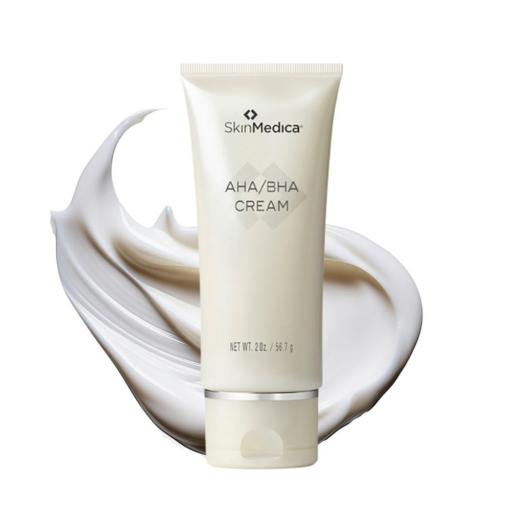 SkinMedica AHA/BHA Cream - Age-Defying Skincare Face Cream for Women That Exfoliates and Improves the Appearance of Skin Tone and Texture for Brighter Skin 2 Oz