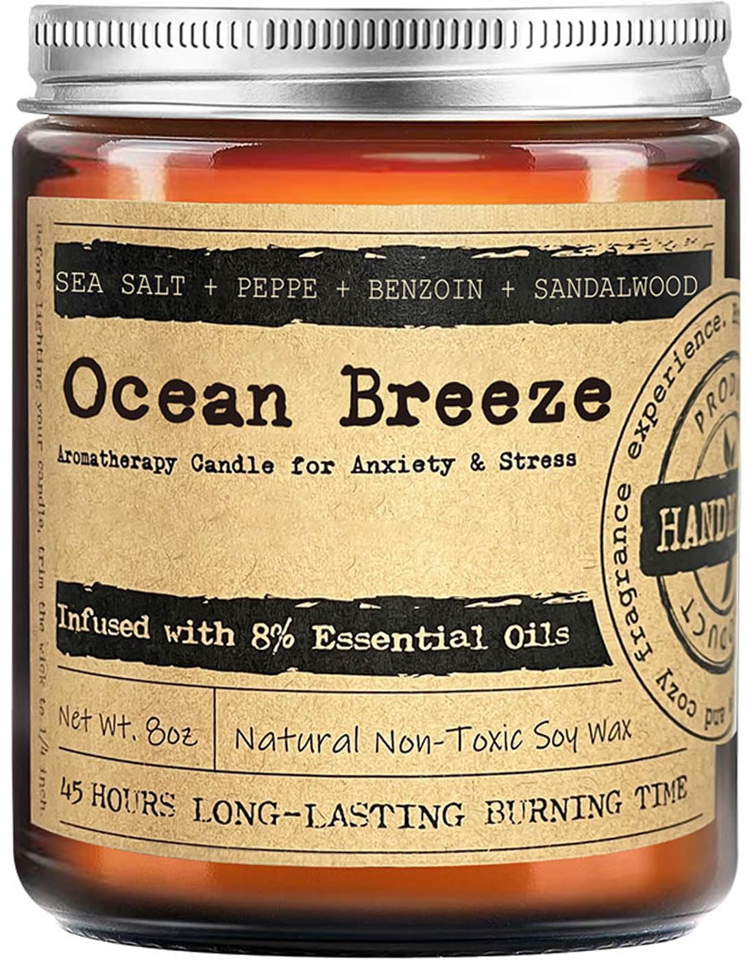handmade Ocean Breeze Candles