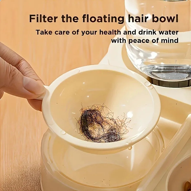 Automatic Pet Feeder and Water Dispenser Set