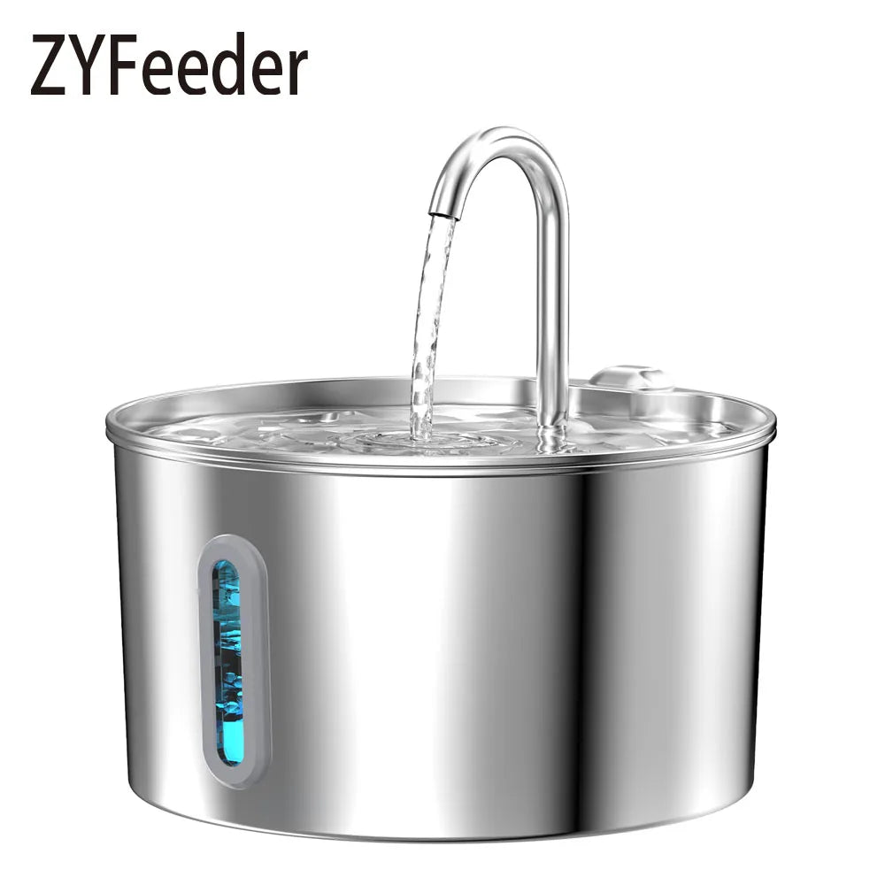 Automatic Stainless Steel Pet Water Fountain Dispenser