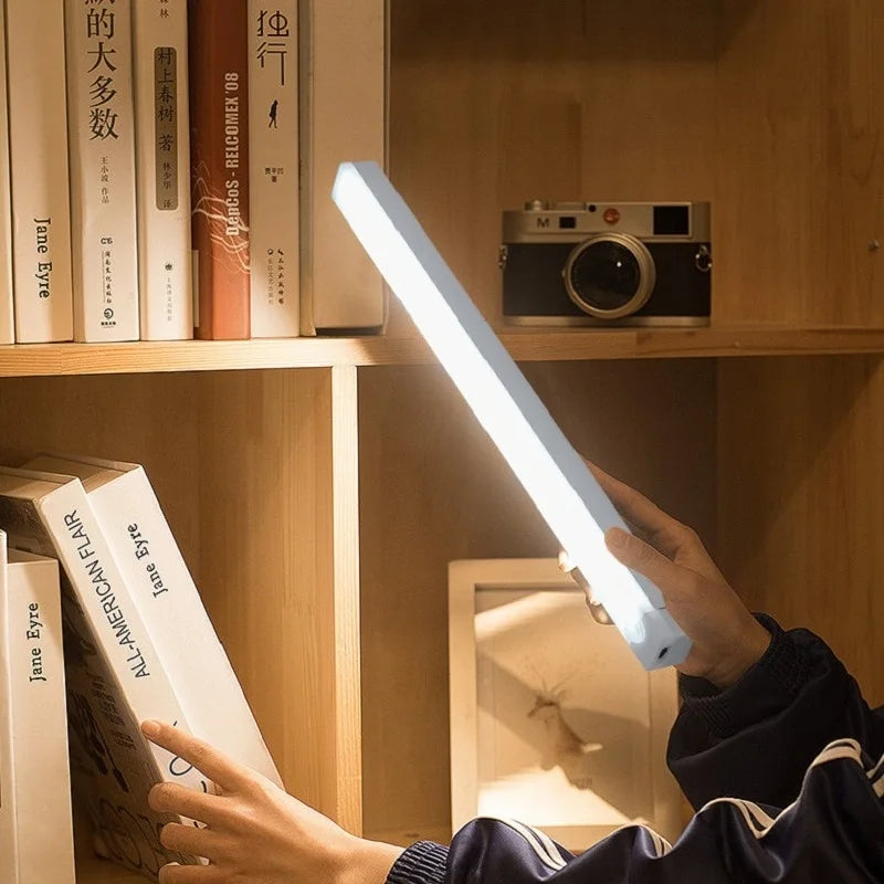 Wireless Motion Sensor LED Bar Light USB Rechargeable Cabinet Lamp
