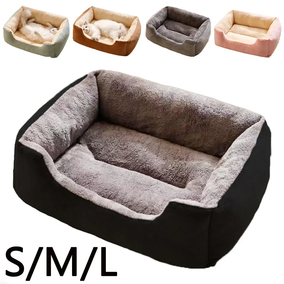 Plush Breathable Pet Cushion Bed Mat