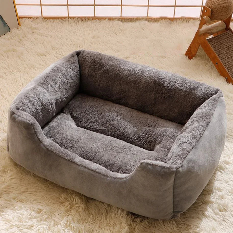 Plush Breathable Pet Cushion Bed Mat