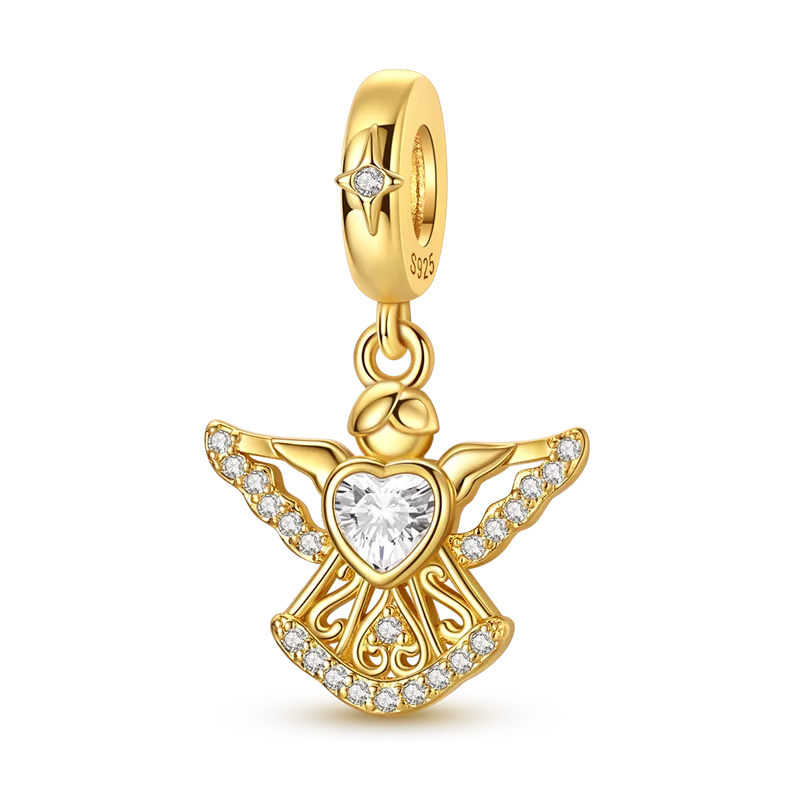 Women's 925 Sterling Silver Cubic Zircon Charms Beads
