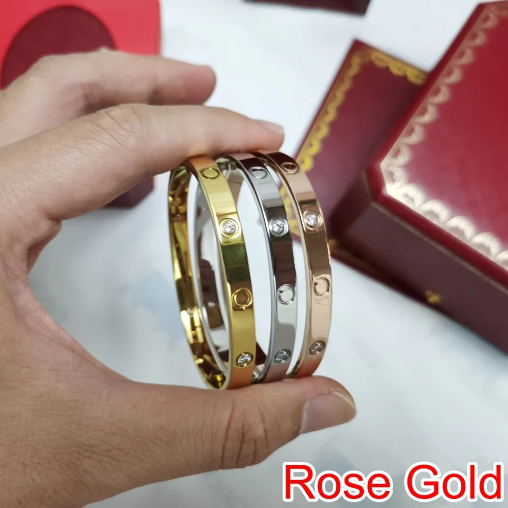 Women's Titanium Steel Geometric Cuff Bracelet