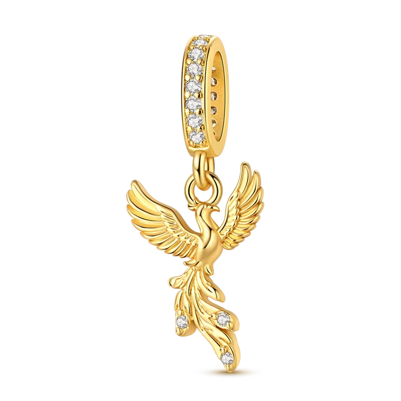 Women's 925 Sterling Silver Cubic Zircon Charms Beads