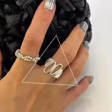 Women's 925 Sterling Silver Hollow Out Flower Ring
