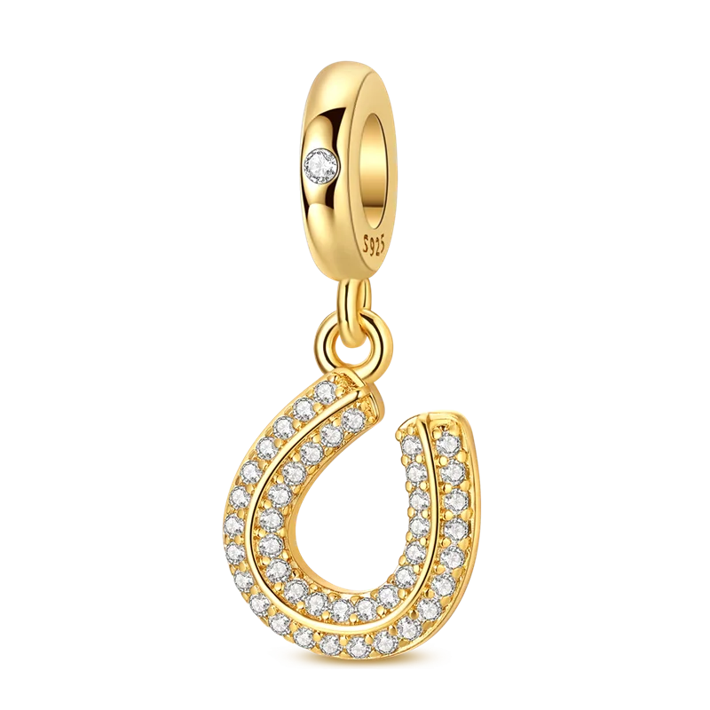 Women's 925 Sterling Silver Cubic Zircon Charms Beads