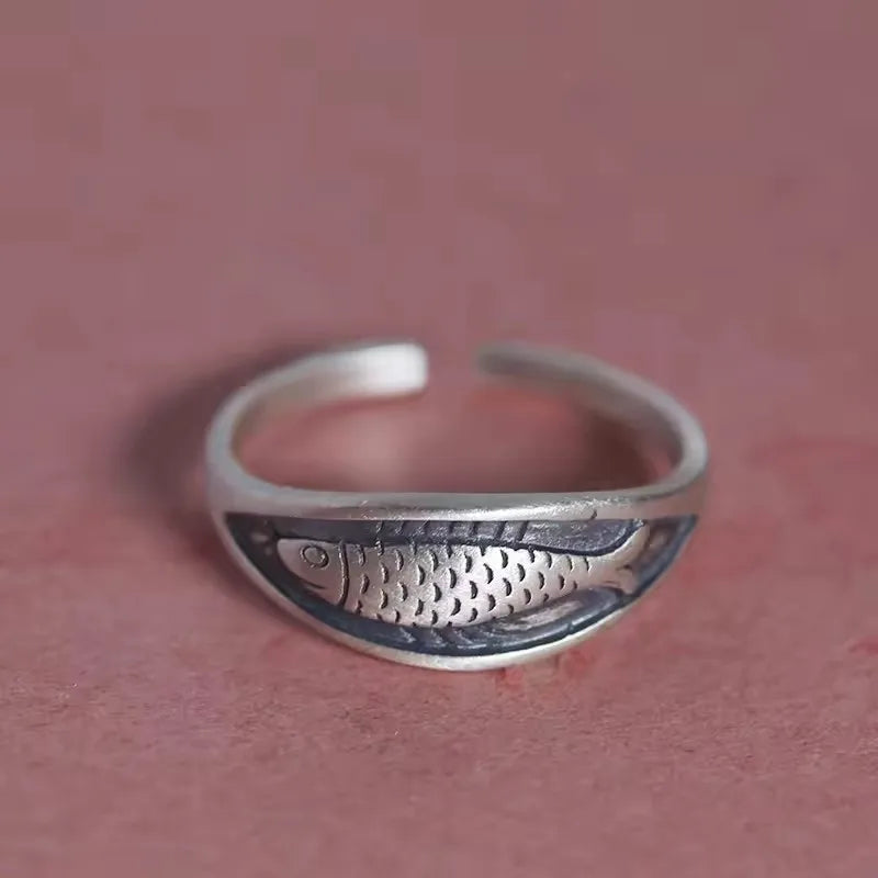 Women's 925 Sterling Silver Hollow Out Flower Ring