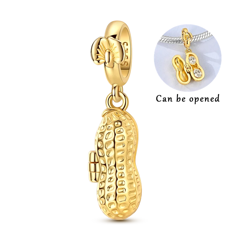 Women's 925 Sterling Silver Cubic Zircon Charms Beads