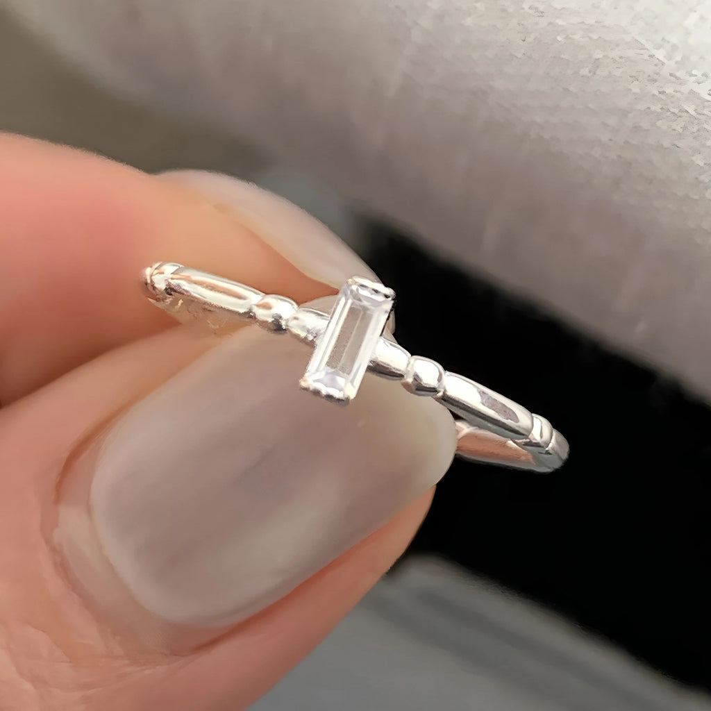 Women's 925 Sterling Silver Hollow Out Flower Ring