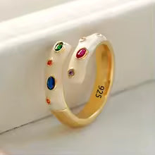 Women's 925 Sterling Silver Hollow Out Flower Ring