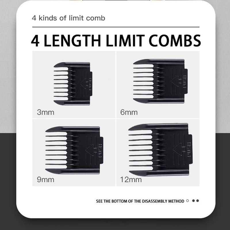 Electric Rechargeable Pet Clipper Grooming Kit Set