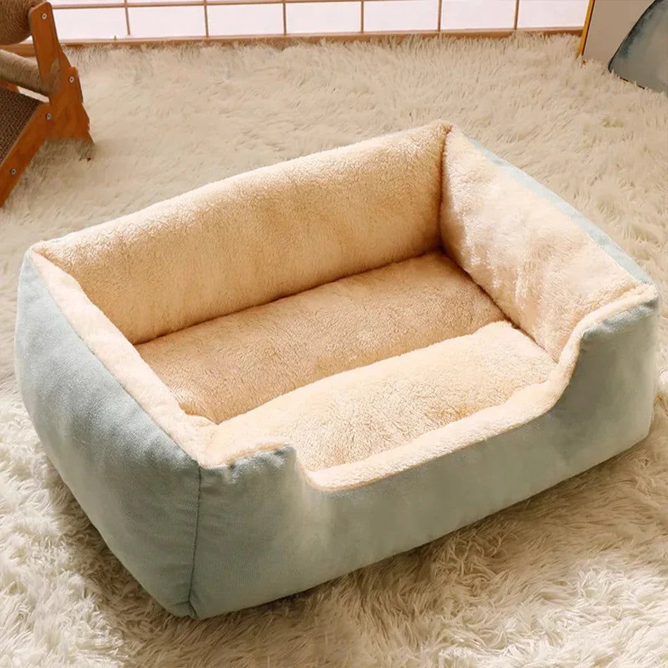 Plush Breathable Pet Cushion Bed Mat