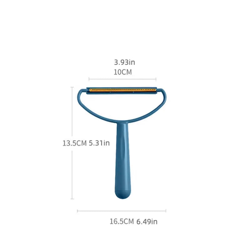 Double-Sided Portable Clothes Lint Remover and Fabric Shaver Tool