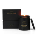 Handmade All Natural Soy Candle Refreshing Woods & Leather Scented