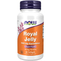 NOW Foods Supplements Royal Jelly 1000 mg with 10-HDA (Hydroxy-D-Decenoic Acid) 60 Softgels